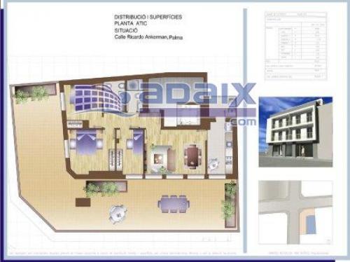 Increible atico obra nueva centro ciudad. Terraza de 96 m2