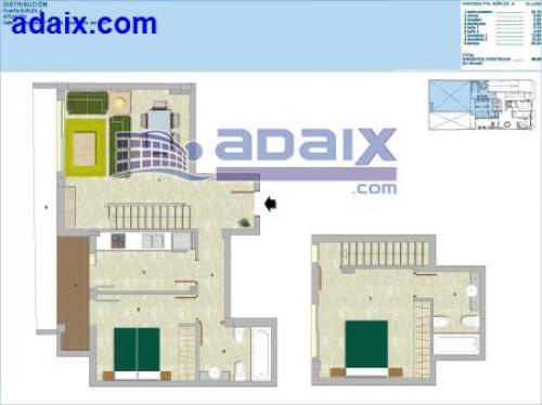 Planta baja en duplex en edificio en construccion. Preinstalacion de