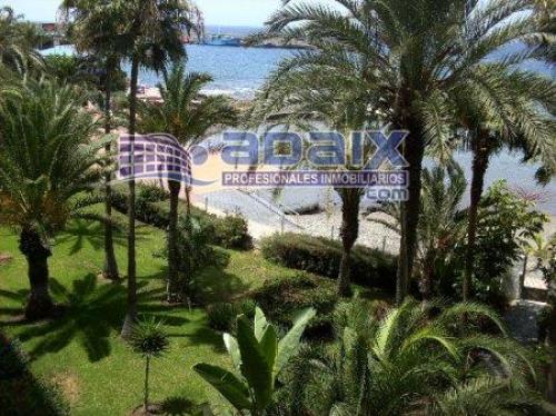 Primera linea de playa. Bonito estudio totalmente amueblado. Un baño