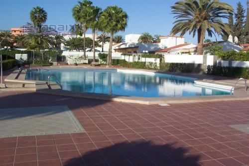 Playa del Ingles en excelente complejo. Bungalow en parcela de