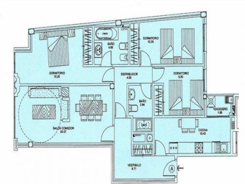 Piso en venta en Vilagarcia de Arousa a estrenar.Vivienda de