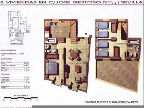 Se venden aticos duplex de reciente construcciOn.Los inmuebles consta