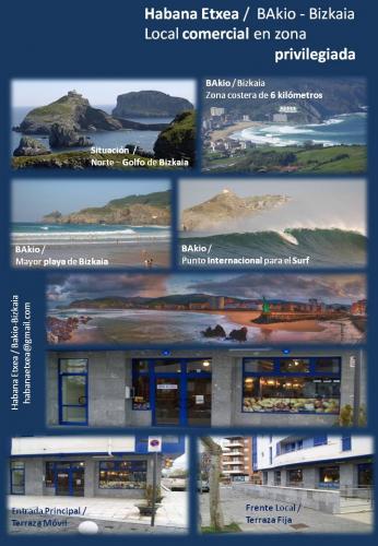 LOCAL COMERCIAL con LICENCIA de HOSTELERÍA en BAKIO - BIZKAIA