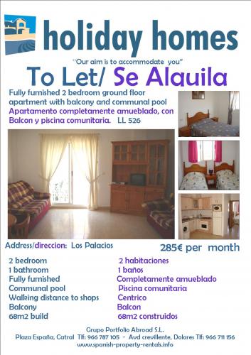 Alquile en Los Palacios