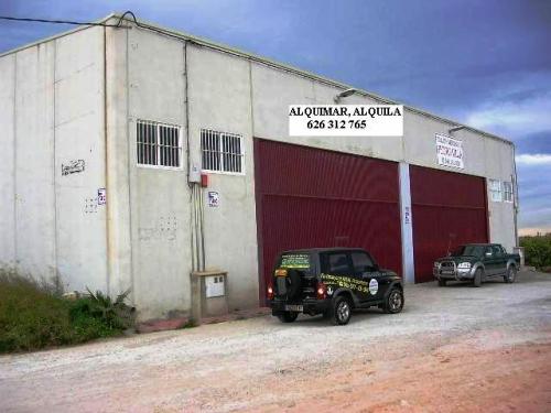 Alquiler nave industrial 400 m2 los montesinos