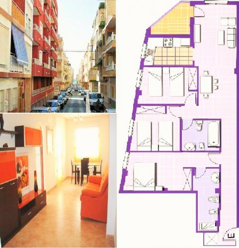 Piso obra nueva 3 dormitorios Torrevieja