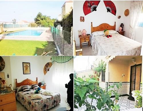 bungalow 2 dormitorios piscina la mata torrevieja