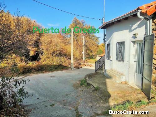 Patio pequeño techado