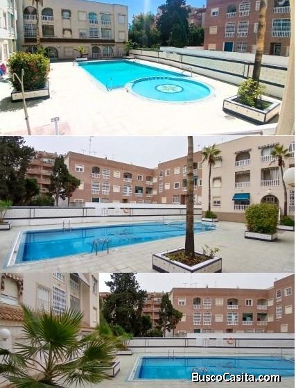  Alquiler apartamento 1 dormitorio con piscina